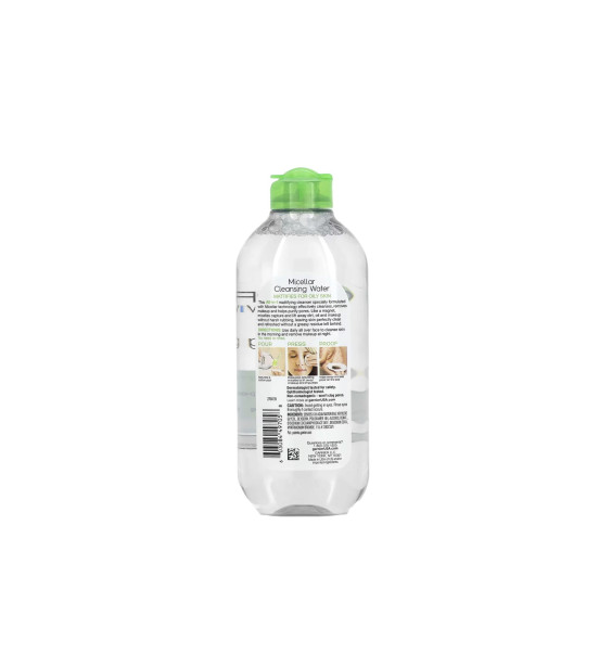 Garnier Skin Active Micellar Cleansing Water All-in-1 Mattifying Removes makeup + Cleanses + purities pores 400ml  