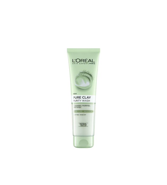 L'Oreal Paris Pure Clay Eucalyptus Purity Face Wash 150 ml