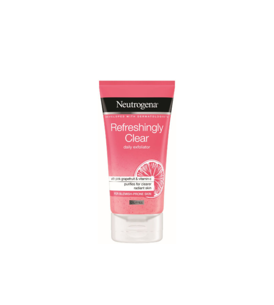 Neutrogena Refreshingly Clear With Pink Grapefruit Daily Exfoliator