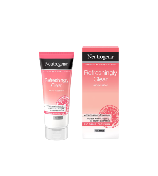 Neutrogena Refreshingly Clear With Pink Grapefruit Moisturiser