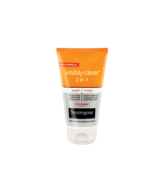 Neutrogena Visibly Clear 2-IN-1 Wash+Mask