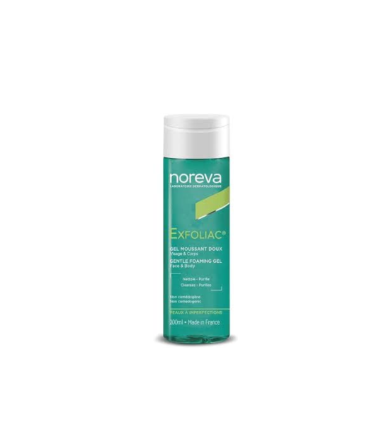 Noreva Exfoliac Gentle Foaming Gel 200ml