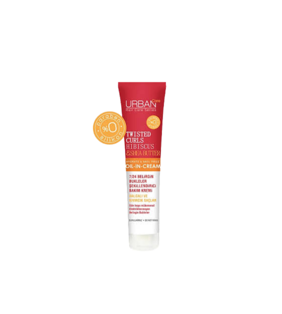 Urban Twisted Curls Hibiscus & Shea Butter Oil-In-Cream Leave In Conditioner