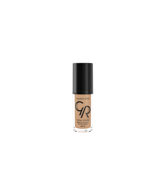 Golden Rose - TOTAL COVER 2IN1 FOUNDATION & CONCEALER 18-Cappuccino