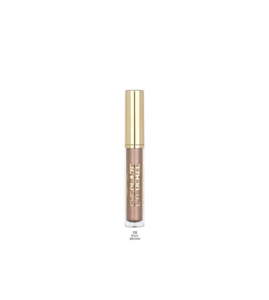 Golden Rose - EYE GLAZE Liquid Eyeshadow 08 - Rosy Brown